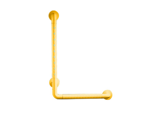 L-shaped safety handrail