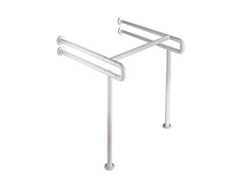 Wash basin safety rails